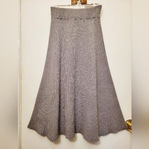 Knitted Long Skirt